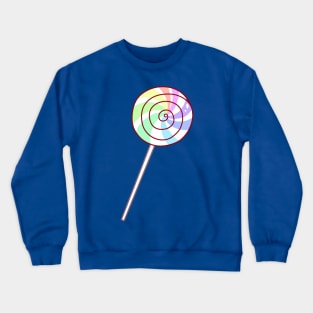 Pastel Rainbow Lollipop Crewneck Sweatshirt